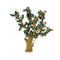 Broche Broche Arbre - Or jaune, Diamants & Emeraudes 58 Facettes 250416R