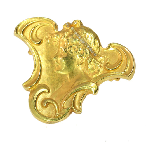 Montre Le flair artistique des années 1900 : la beauté organique d'une œuvre Art nouveau 58 Facettes 16333-0135