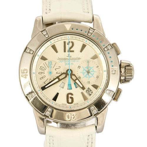 Montre Jaeger Lecoultre - Montre Master Compressor Lady Diving Chrono, acier 58 Facettes