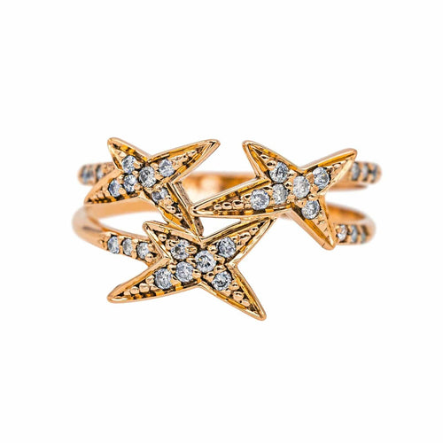 Bague 50 Mauboussin Bague A jamais mon étoile Or rose Diamant 58 Facettes 4553814CN