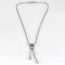 Collier Sautoir en or blanc et diamants 58 Facettes RAM3261X3