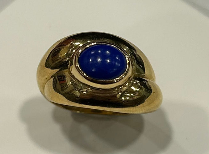 Anel de ouro amarelo