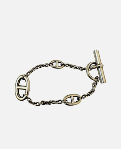 Bracelet HERMÈS - Bracelet Farandole en argent massif 58 Facettes