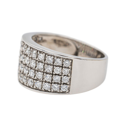 Bague 53.5 Bague Or blanc Diamant 58 Facettes 3282757CN
