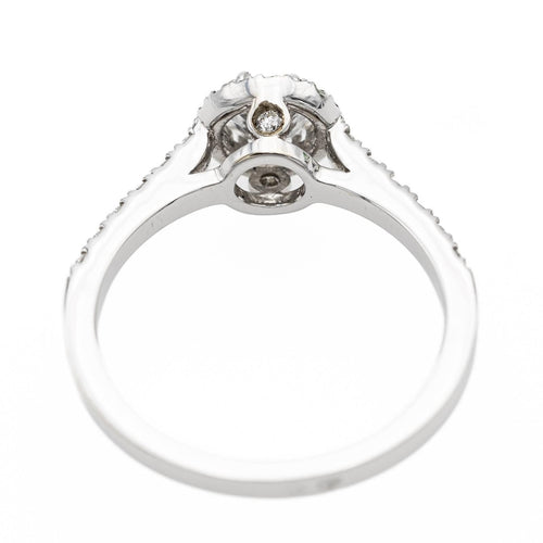 Bague 53 Bague Solitaire Or blanc Diamant 58 Facettes 578820RV