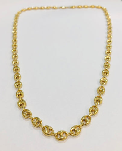 Collier COLLIER GRAIN DE CAFE OR JAUNE 58 Facettes