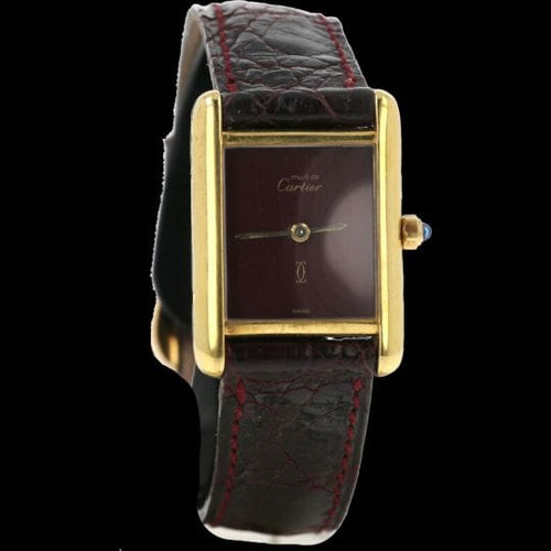 Cartier Покажи Tank Вермеил 