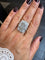 Bague 56 Art déco - Bague platine - diamants 3,72 carats 58 Facettes 1.0000795/5