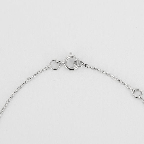 Collier COLLIER OR BLANC 1 DIAMANT O,O7ct 58 Facettes M8927