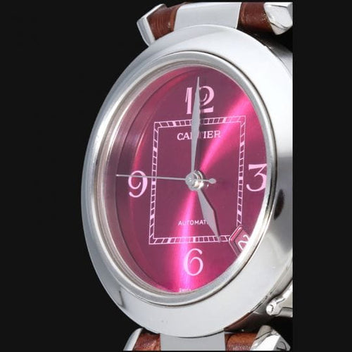 Cartier Часовник Pasha C 35Mm Розов Автоматичен 
