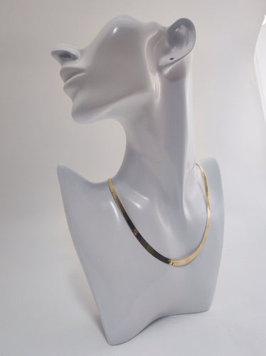 Collier Collier chaîne maille serpent or jaune 58 Facettes