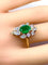 Bague 57 Bague BOUCHERON Emeraude Diamants 58 Facettes AB137