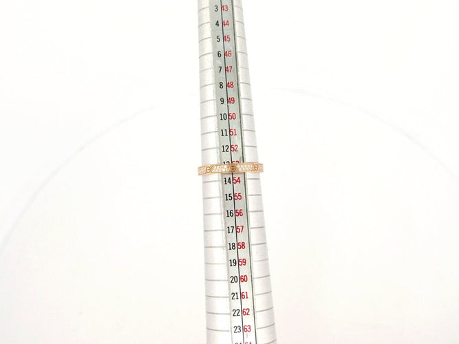 Bague 53 bague CARTIER love pm crb4218000 pavee diamant 0.19ct t53 or 18k 58 Facettes 270290