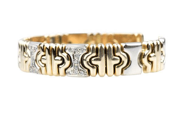 Bracelet Bracelet en or jaune et diamants 58 Facettes BRIGDCC1312-107