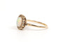 Bague 57 Bague Art Déco or jaune, opale, diamants taille rose 58 Facettes 21472