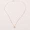 Collier Collier solitaire diamant en or blanc 58 Facettes