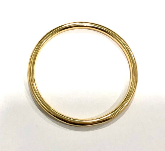 Bracelet Bracelet jonc or jaune 58 Facettes