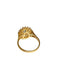 Bague 52.5 Bague en or jaune saphir et diamants 58 Facettes