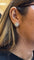 Boucles d'oreilles Boucles d’oreilles en or blanc et diamants 58 Facettes