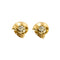 Boucles d'oreilles Boucles d'oreilles diamants or jaune en volutes 58 Facettes