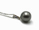 Collier Collier perle de Tahiti en or blanc 18 carats 58 Facettes