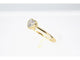 Bague Bague en or avec un diamant taille brillant en forme de coeur 58 Facettes 2097