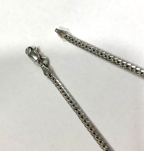 Collier Collier or blanc et diamants 58 Facettes