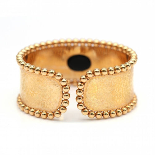 Bracelet DAMA - Bracelet en or rose et diamants avec onyx 58 Facettes D364824SO