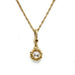 Collier Collier pendentif or jaune diamant 58 Facettes 170142R