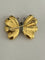 Broche Broche Papillon or jaune et blanc diamants 58 Facettes 5656