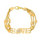 Bracelet Chopard Bracelet Love Happy Diamond Or jaune Diamant 58 Facettes 4423010CN