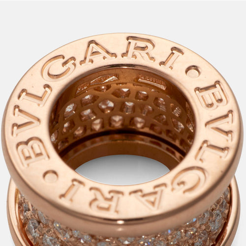 BULGARI - Collier B.Zero1 or rose diamants 58 Facettes