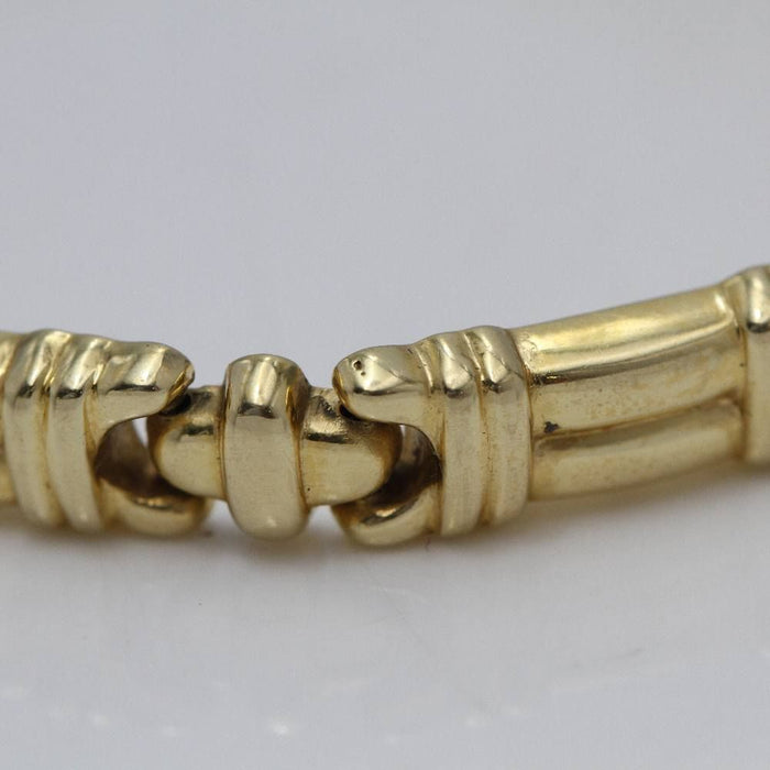 pulsera chapada en oro de 18k