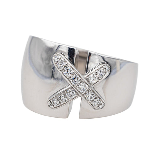 Bague 56 Chaumet Bague Liens Or blanc Diamant 58 Facettes 3752640CN