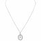 Collier Collier  Or blanc, Or jaune Diamant 58 Facettes 4183600CN