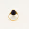 Bague 61 Bague Or Jaune émail 58 Facettes LP1273/BET