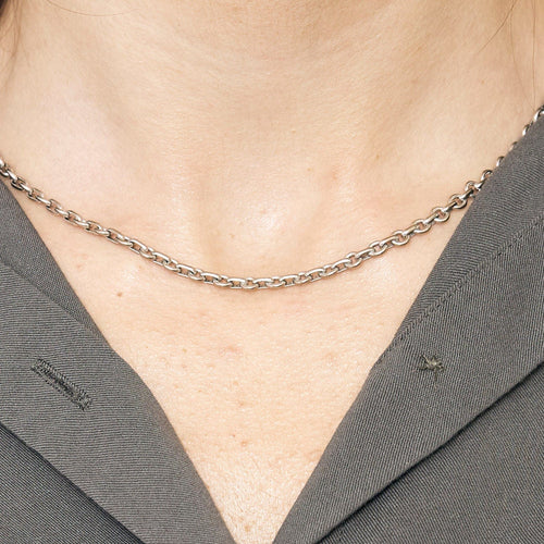 Collier Chaumet - Chaîne en or blanc 58 Facettes LOR3640