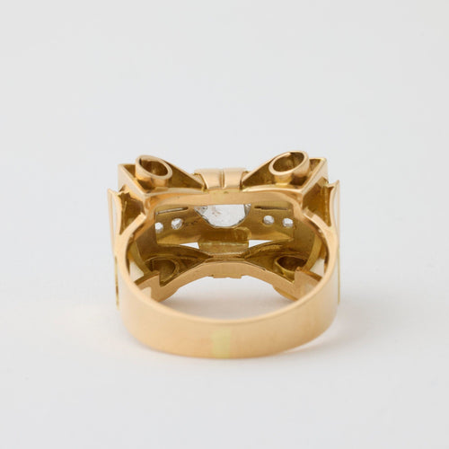 Bague Bague Tank 58 Facettes