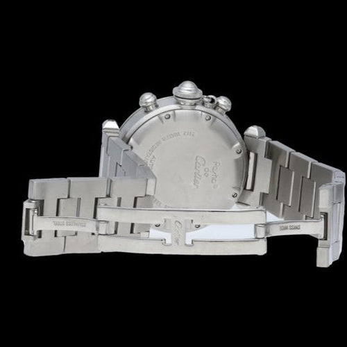 Montre Cartier Montre Pasha Chronograph 58 Facettes MT42974