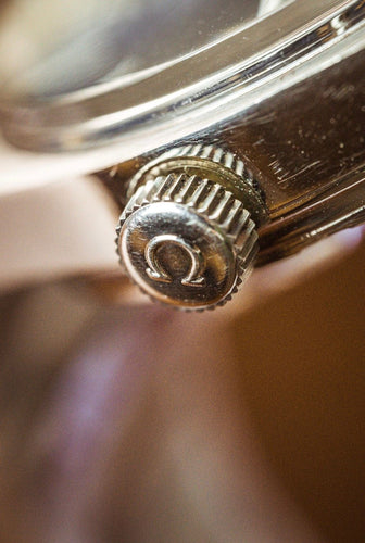 Bracelet Omega Genève, cadran bleu, bracelet en acier, automatique 58 Facettes