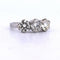 Bague 55 BAGUE ANTIQUE EN PLATINE AVEC DIAMANTS 58 Facettes