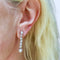 Boucles d'oreilles Boucles d'oreilles Art Déco 1930-1935 en platine avec diamants 58 Facettes A1923