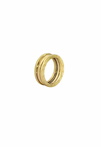 Bague 60 Bague Bulgari B-Zero1 en or jaune 10,22 gr 58 Facettes