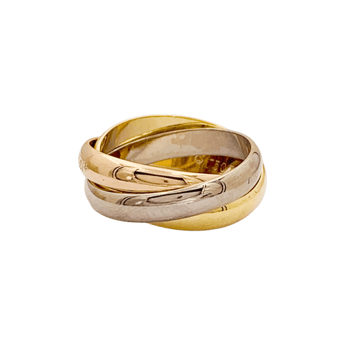 Bague 51 Bague Cartier, "Trinity Classique", 3 ors. 58 Facettes 34570