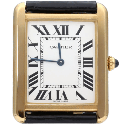Montre Cartier Montre Tank Solo Mm 58 Facettes MT43615