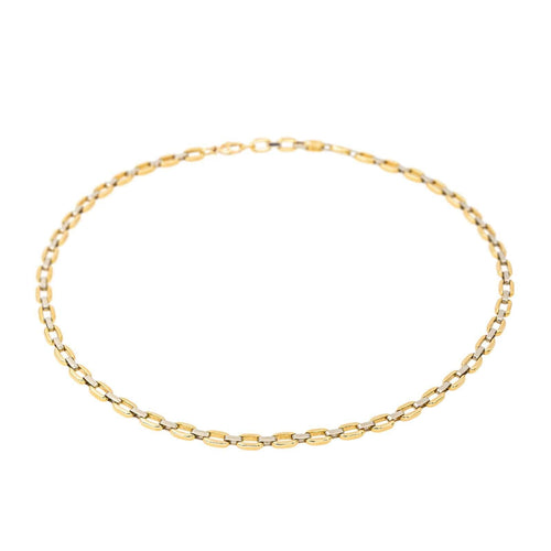 Collier Collier Chaîne Or jaune, Or blanc 58 Facettes 4455432CN