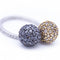 Bague 54 Bague bicolore avec diamants 58 Facettes N102876LF