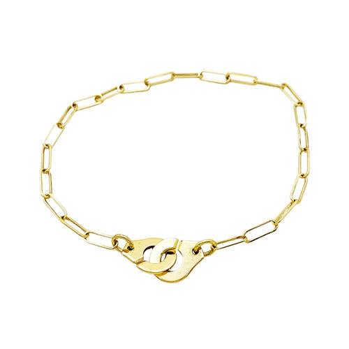 Pulsera Dinh Van, "Menottes", oro amarillo. 