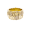 Bague 56 Bague or jaune, diamants. 58 Facettes 34470