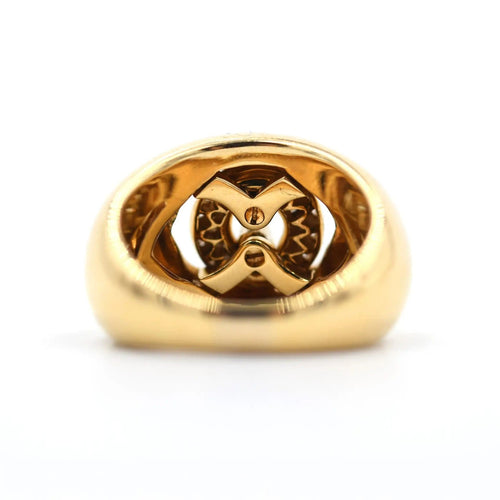 Bague Bague Bulgari Abbraccio en or jaune et diamants 58 Facettes 14577